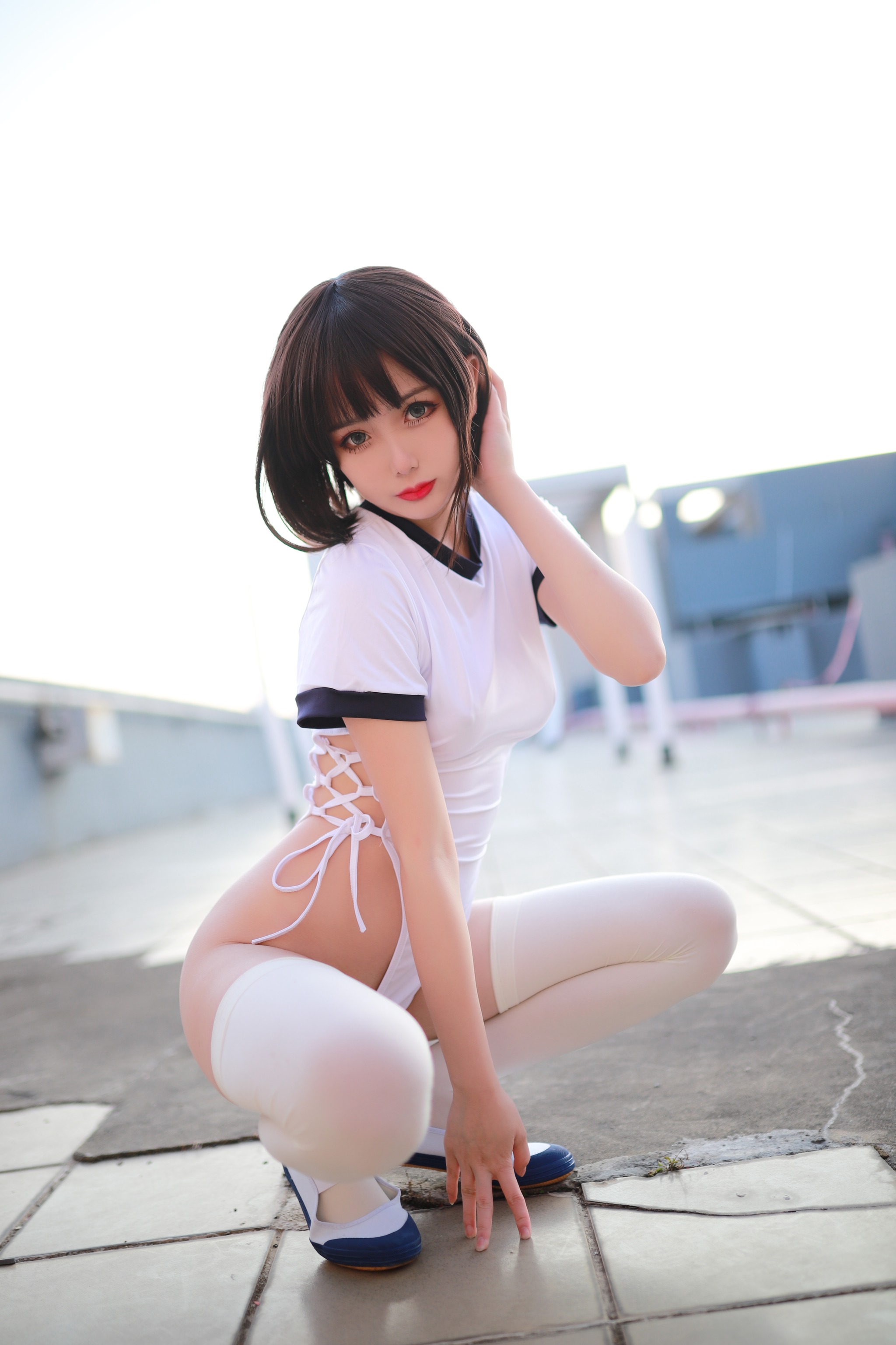 图片[1]-您的蛋蛋 – NO.007 激凸体操服 [42P]-XikXak